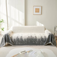 Chenille Grove Sofa Cover Blanket Furniture Protector, Couch Protector Sofa Throw Cover for Couches - Ornate Home
