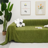 Chenille Herringbone Couch Cover Blanket, Sectional with Washable Covers, Furniture Covers for Sofas - Ornate Home