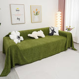 Chenille Herringbone Couch Cover Blanket, Sectional with Washable Covers, Furniture Covers for Sofas - Ornate Home