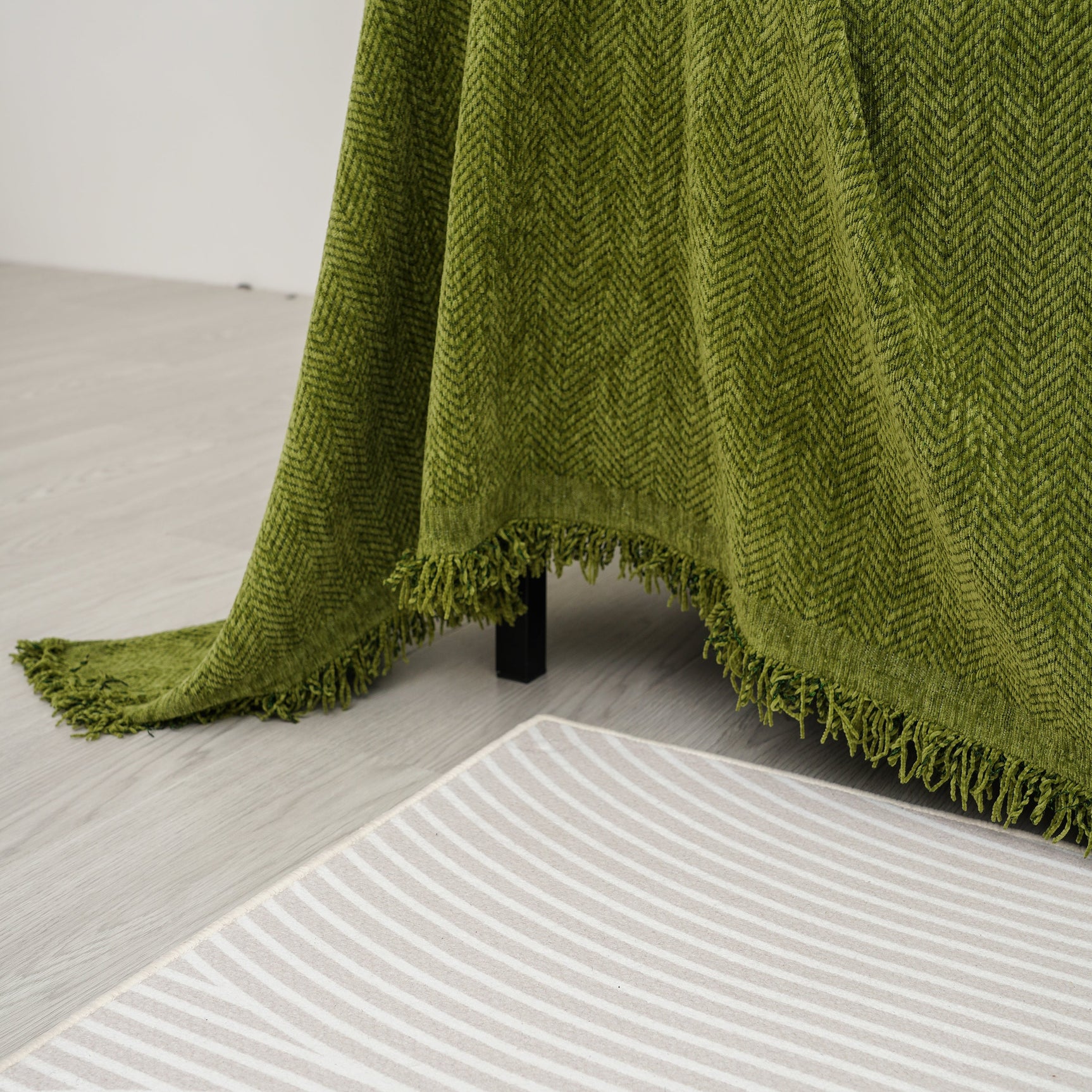 Chenille Herringbone Couch Cover Blanket, Sectional with Washable Covers, Furniture Covers for Sofas - Ornate Home