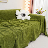 Chenille Herringbone Couch Cover Blanket, Sectional with Washable Covers, Furniture Covers for Sofas - Ornate Home