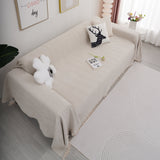 Chenille Herringbone Couch Cover Blanket, Sectional with Washable Covers, Furniture Covers for Sofas - Ornate Home