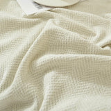 Chenille Herringbone Couch Protector Blanket, Stylish Throw Blankets for Couch and Couch Throw Cover - Ornate Home