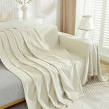Chenille Herringbone Couch Protector Blanket, Stylish Throw Blankets for Couch and Couch Throw Cover - Ornate Home