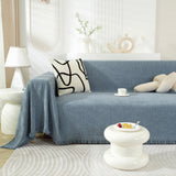 Chenille Herringbone Couch Protector Blanket, Stylish Throw Blankets for Couch and Couch Throw Cover - Ornate Home