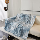 Chenille Jacquard Sofa Throw Cover with Tassels, All-Season Furniture Protector for Home and Office - Ornate Home