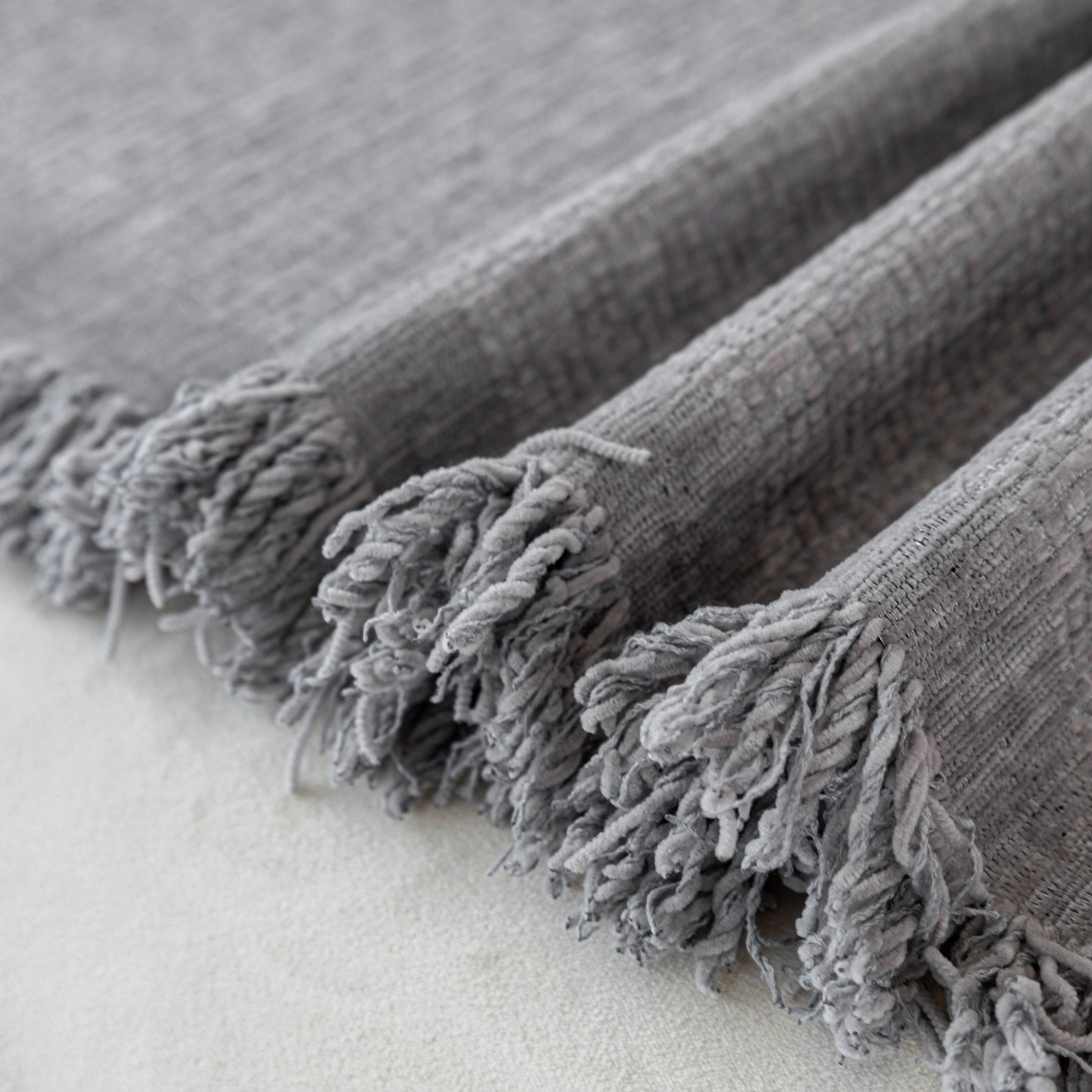Chenille Large Throw Couch Cover Blanket with Water-Resistant for Futon, Loveseat, and L-Shaped Sofa - Ornate Home