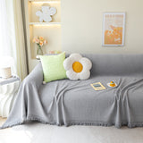 Chenille Large Throw Couch Cover Blanket with Water-Resistant for Futon, Loveseat, and L-Shaped Sofa - Ornate Home