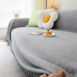 Chenille Large Throw Couch Cover Blanket with Water-Resistant for Futon, Loveseat, and L-Shaped Sofa - Ornate Home