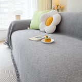 Chenille Large Throw Couch Cover Blanket with Water-Resistant for Futon, Loveseat, and L-Shaped Sofa - Ornate Home