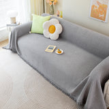 Chenille Large Throw Couch Cover Blanket with Water-Resistant for Futon, Loveseat, and L-Shaped Sofa - Ornate Home