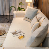 Chenille Non-Slip Metal Texture Sofa Towel, Minimalist Sofa Couch Cover Sectional Couch Covers for Pets - Ornate Home