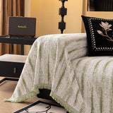 Chenille Oversized Throws for Couches, Washable and Durable Sofa Slipcover for Pets - Ornate Home