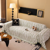Chenille Oversized Throws for Couches, Washable and Durable Sofa Slipcover for Pets - Ornate Home