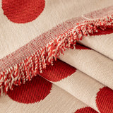 Chenille Polka Dot Sofa Cover Throw, Soft Thick Couch Cover Blanket Furniture Covers - Ornate Home