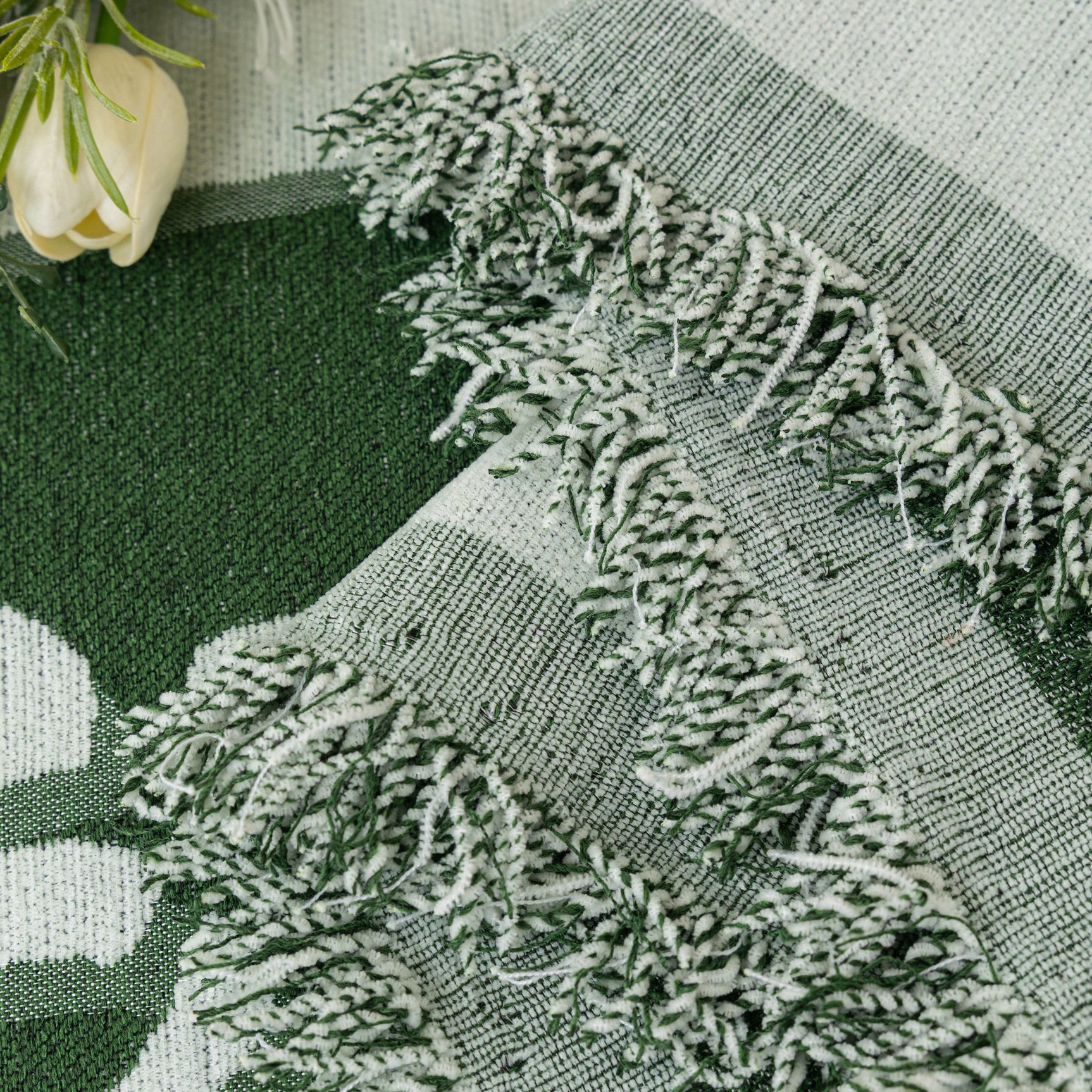 Chenille Sofa Cover Blanket, Couch Cover Blanket Throws for Couches Living Room Furniture Throw Covers - Ornate Home