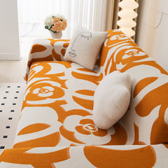 Chenille Sofa Cover Blanket, Couch Cover Blanket Throws for Couches Living Room Furniture Throw Covers - Ornate Home