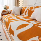 Chenille Sofa Cover Blanket, Couch Cover Blanket Throws for Couches Living Room Furniture Throw Covers - Ornate Home