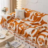 Chenille Sofa Cover Blanket, Couch Cover Blanket Throws for Couches Living Room Furniture Throw Covers - Ornate Home