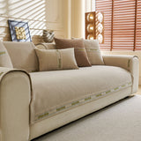 Chenille Sofa Cover Pet Mat, Non-Slip Couch Protector for Sectional & L-Shaped Sofas - Ornate Home