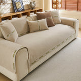 Chenille Sofa Cover Pet Mat, Non-Slip Couch Protector for Sectional & L-Shaped Sofas - Ornate Home
