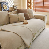 Chenille Sofa Cover Pet Mat, Non-Slip Couch Protector for Sectional & L-Shaped Sofas - Ornate Home