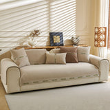 Chenille Sofa Cover Pet Mat, Non-Slip Couch Protector for Sectional & L-Shaped Sofas - Ornate Home