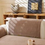 Chenille Sofa Cover Pet Mat, Non-Slip Couch Protector for Sectional & L-Shaped Sofas - Ornate Home