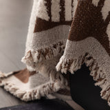 Chenille Sofa Cover Throw Blanket Woven Textured Decorative Furniture Slipcover - Ornate Home