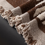 Chenille Sofa Cover Throw Blanket Woven Textured Decorative Furniture Slipcover - Ornate Home