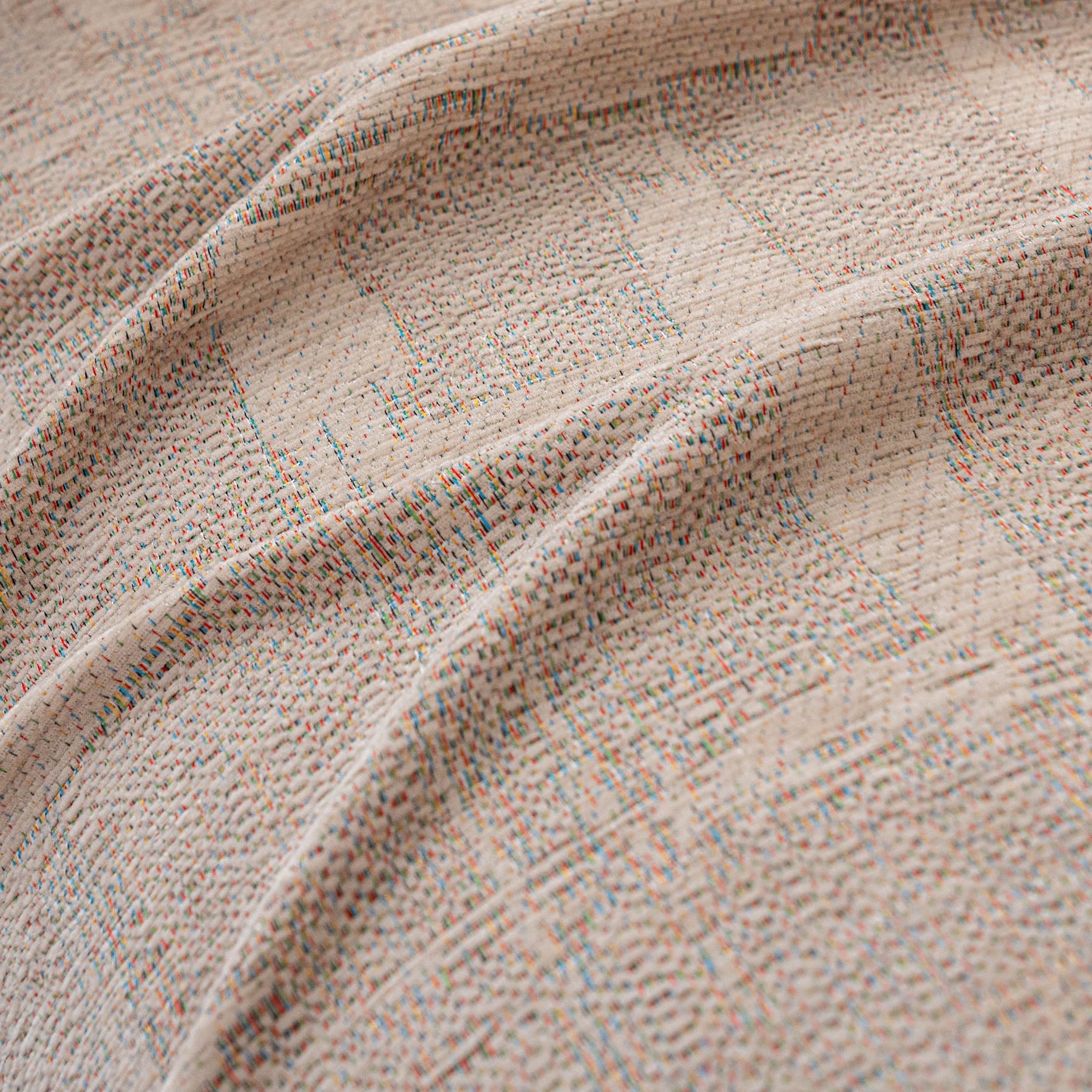 Chenille Sofa Cover Throw Blanket, Woven Textured Minimalist Wabi-Sabi Couch Cover - Ornate Home
