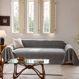 Chenille Sofa Cover Throw Couch Cover Blanket, Soft Slipcover Alternative for Pets - Ornate Home