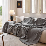Chenille Sofa Cover Throw Couch Cover Blanket, Soft Slipcover Alternative for Pets - Ornate Home
