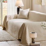 Chenille Sofa Cover Throw Couch Cover Blanket, Soft Slipcover Alternative for Pets - Ornate Home