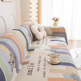 Chenille Sofa Cover Throw, Smile Couch Cover Blanket Throws for Couches, Soft Sofa Towel - Ornate Home