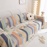 Chenille Sofa Cover Throw, Smile Couch Cover Blanket Throws for Couches, Soft Sofa Towel - Ornate Home