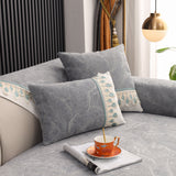Chenille Sofa Slipcover, Non Slip Couch Seat Covers, Quilted Sofa Mat, Furniture Protector for Dogs - Ornate Home