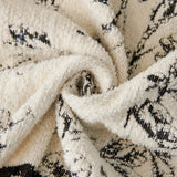 Chenille Striped Floral Couch Cover Sofa Slipcover for Most Shape Sofas, Reversible Sofa Throw Cover - Ornate Home