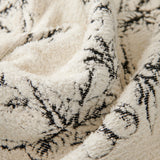 Chenille Striped Floral Couch Cover Sofa Slipcover for Most Shape Sofas, Reversible Sofa Throw Cover - Ornate Home