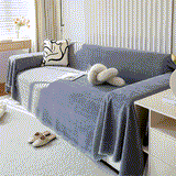 Chenille Thickened Solid Couch Blanket Throws, Reversible Couch Covers for Sectional Couches - Ornate Home