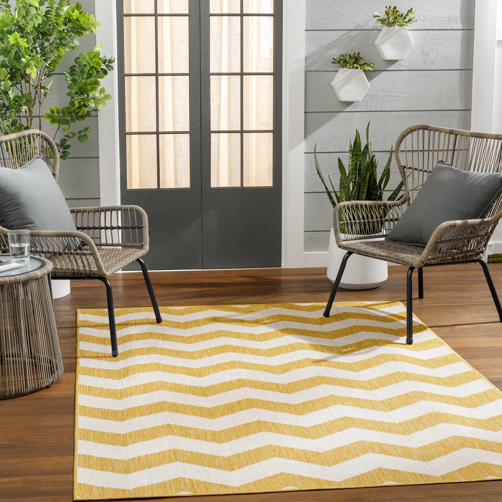 Cheri Bone Outdoor Carpet Area Rug - Clearance - Ornate Home