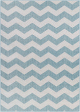 Cheri Thatch Light Blue Outdoor Carpet Area Rug - Clearance - Ornate Home