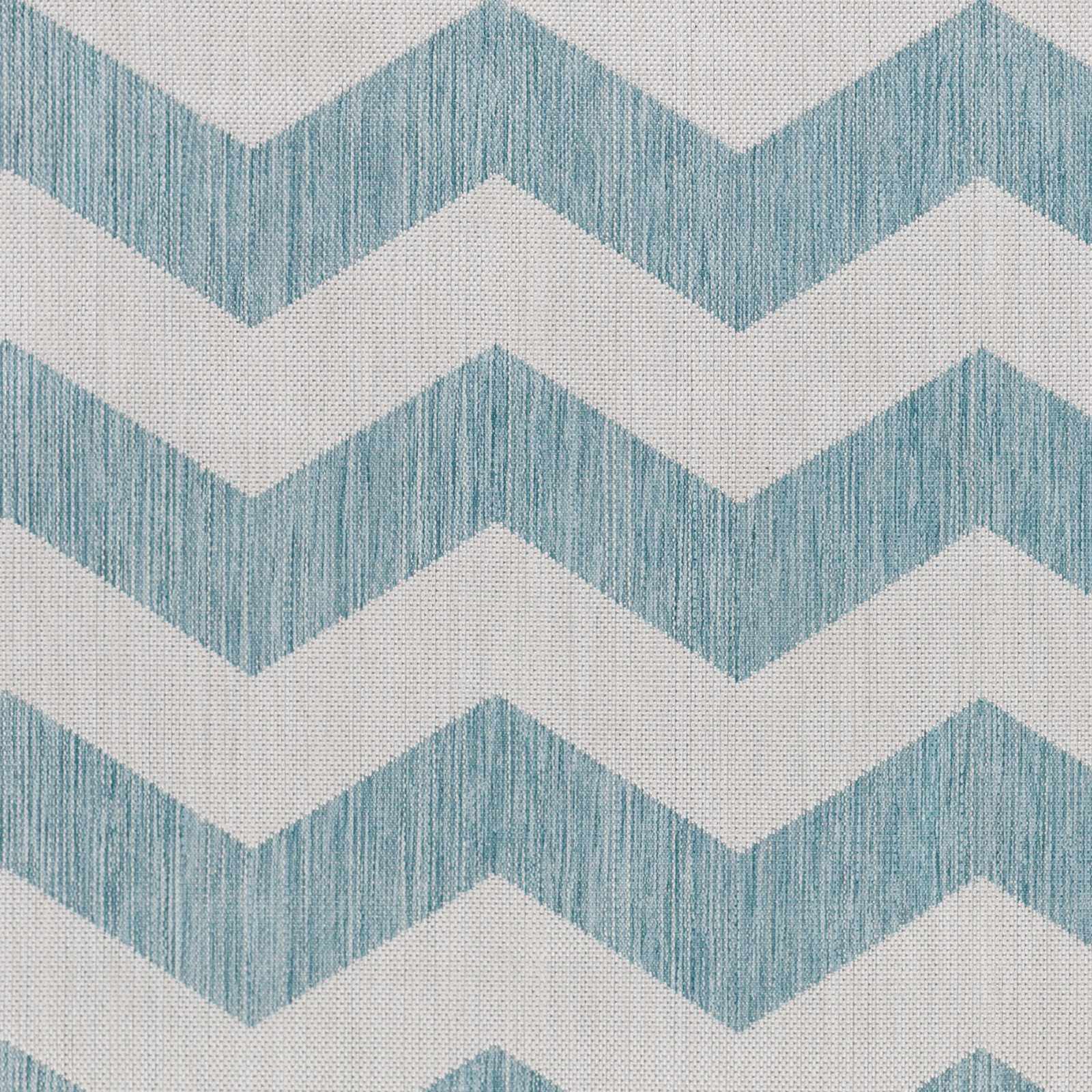 Cheri Thatch Light Blue Outdoor Carpet Area Rug - Clearance - Ornate Home