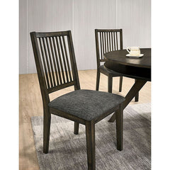Cherie Gray Side Chair (Set of 2) - Ornate Home