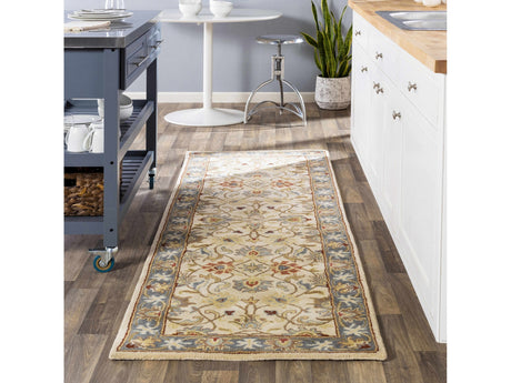 Cherryfield 1125 Yellow&Sage Wool Rug - Ornate Home