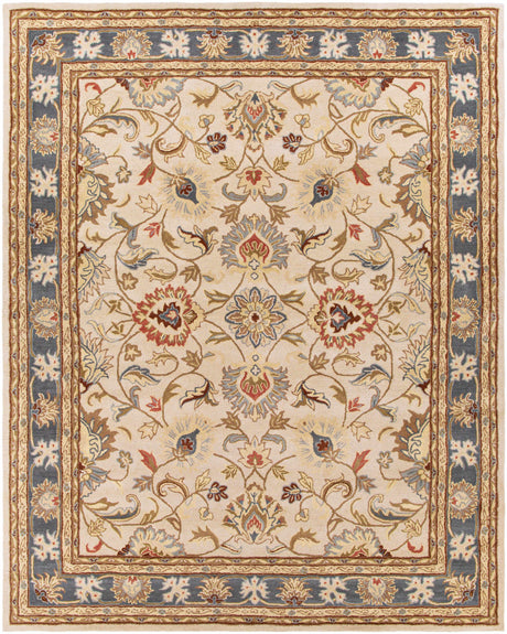 Cherryfield 1125 Yellow&Sage Wool Rug - Ornate Home