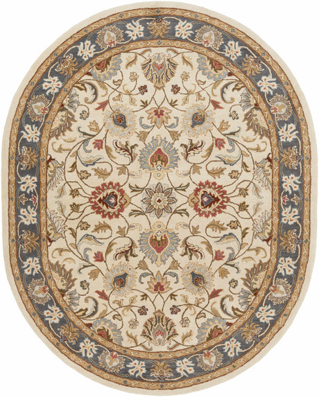 Cherryfield 1125 Yellow&Sage Wool Rug - Ornate Home