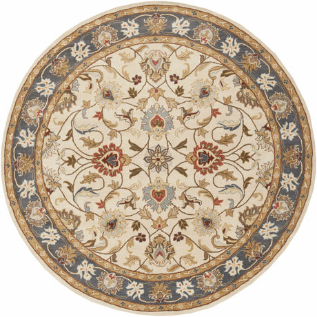 Cherryfield 1125 Yellow&Sage Wool Rug - Ornate Home