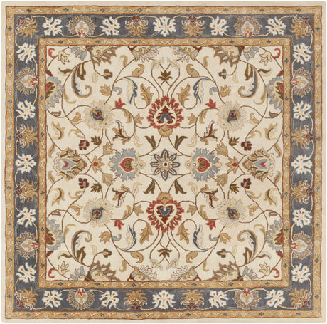 Cherryfield 1125 Yellow&Sage Wool Rug - Ornate Home