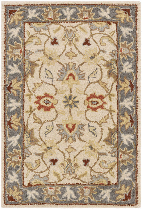 Cherryfield 1125 Yellow&Sage Wool Rug - Ornate Home